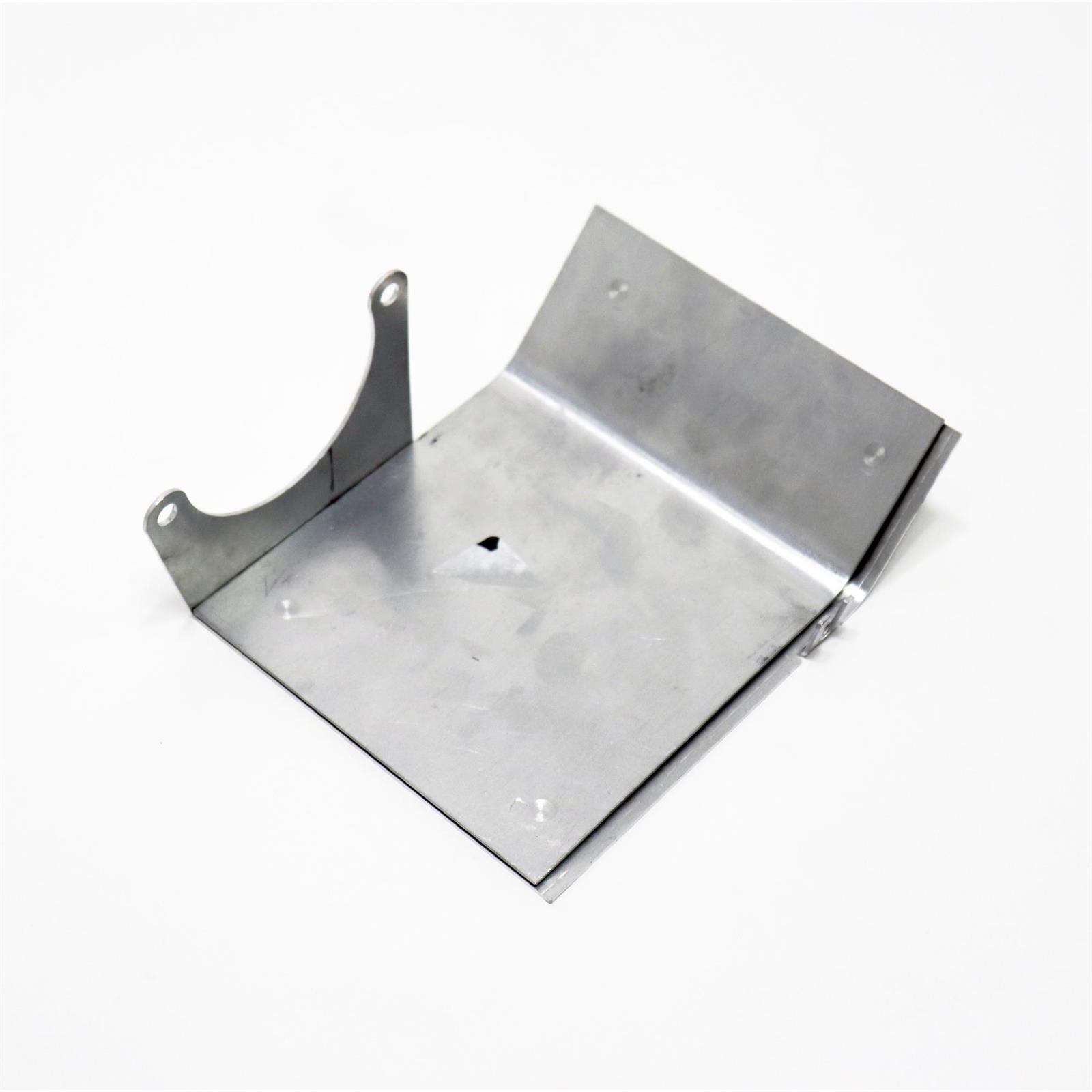Mr Gasket 3678 Starter Heat Shield, 90 Degree, Aluminum