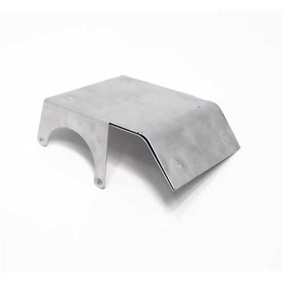 Mr Gasket 3678 Starter Heat Shield, 90 Degree, Aluminum