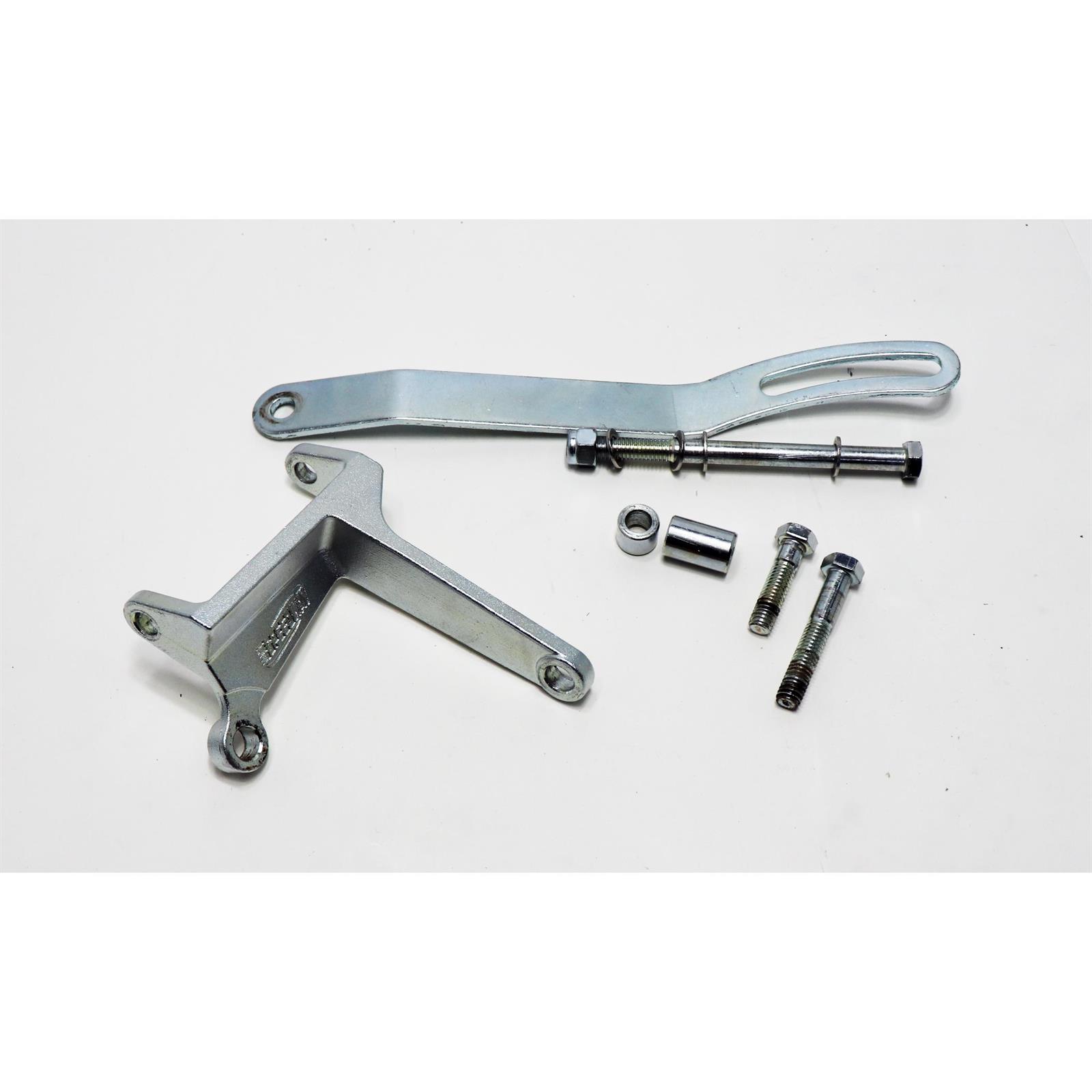 Small Block Chevy Upper Alternator Bracket, Plain