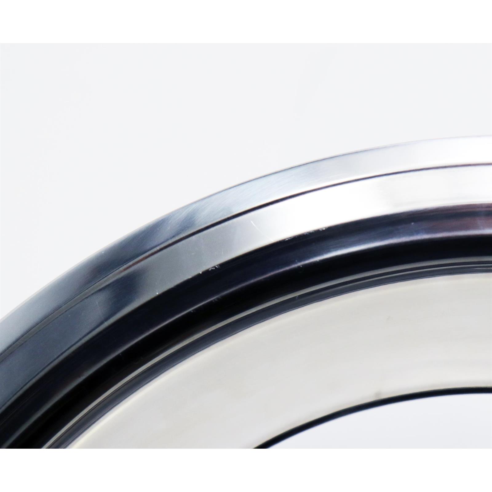 Stainless Steel Beauty Ring for 15 Inch GM Rally Wheel, 3 Inch Wi