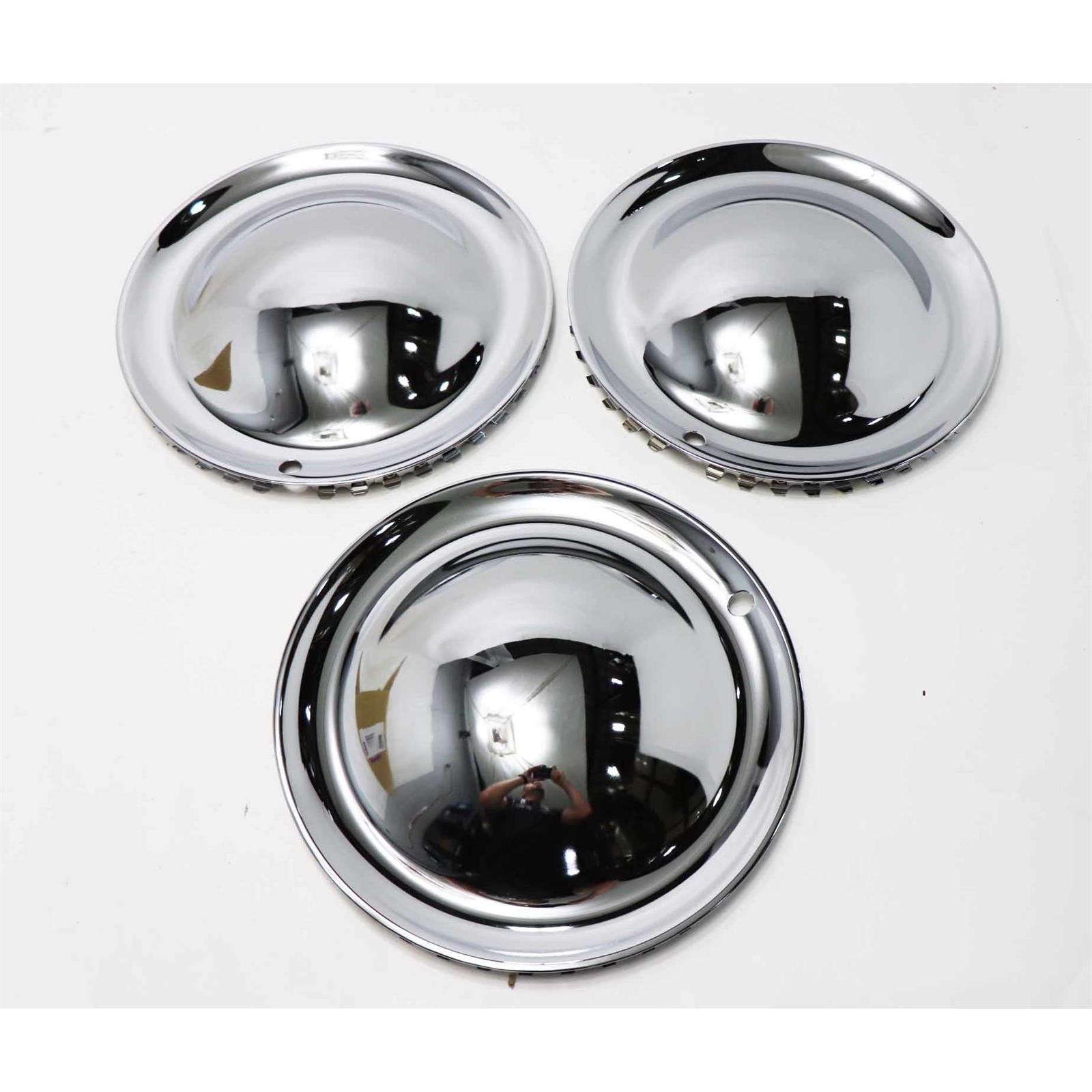 Full Moon Style 15 Inch Wheel Covers, Set/3