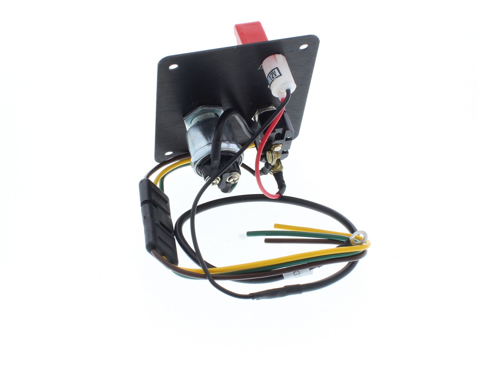 Longacre® 52-44863 Alum. Flip-Up Ign. Start Panel with Light