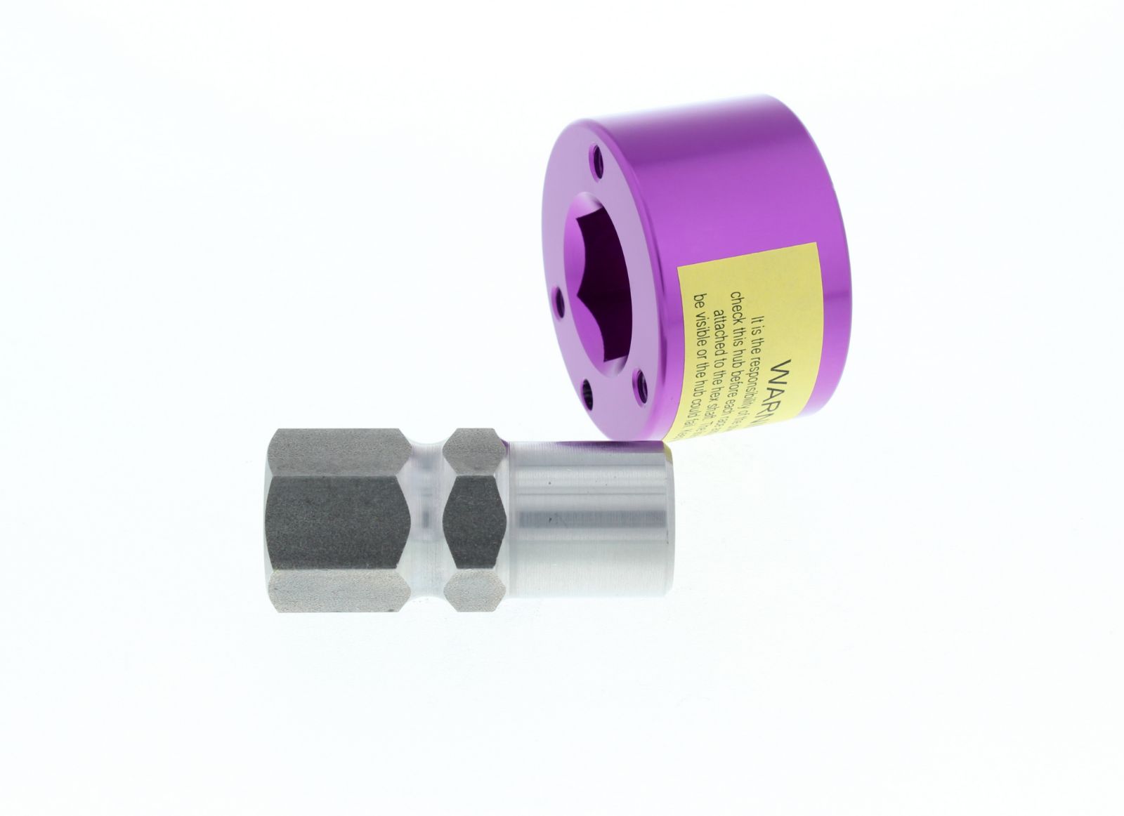 ★美品 AC ADVENTURE COMPONENTS HextremeLT★ Aluminum Quick Release Steering Wheel Hub, Hex, 5/8 Inch