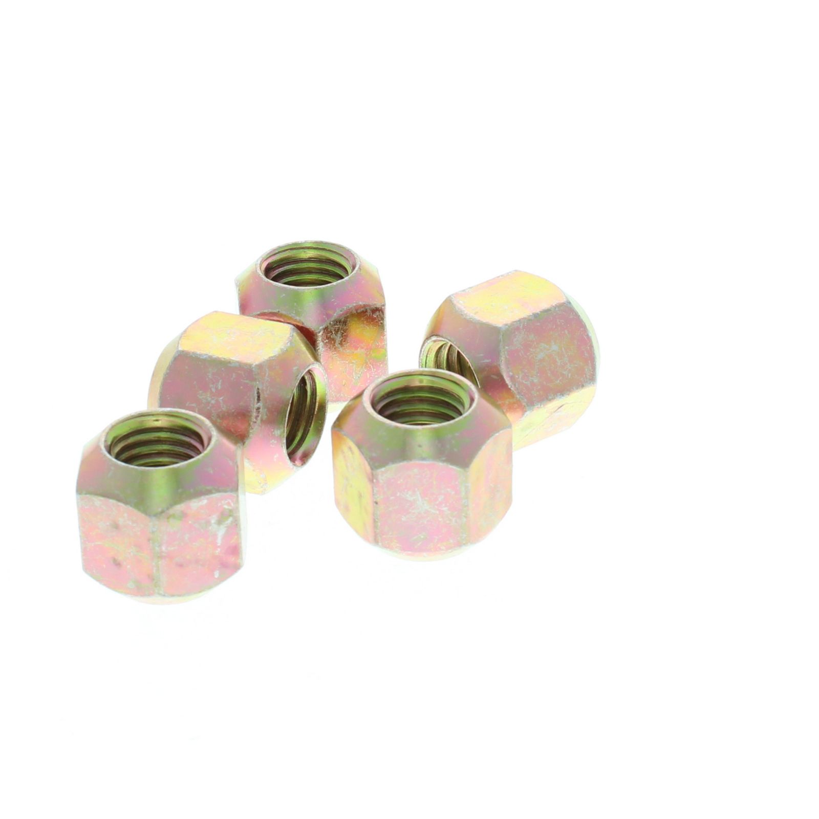Wheel Lug Nut, Steel, 5/8 Inch RH Coarse Thread, Double Taper