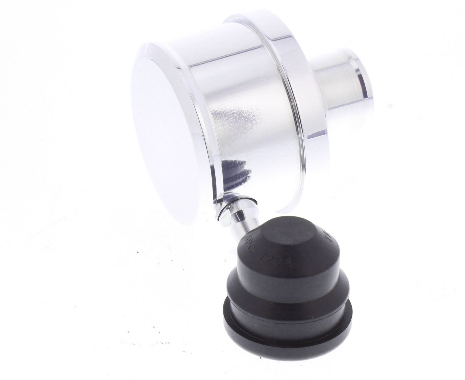 Billet Style Aluminum Breather With PCV Valve